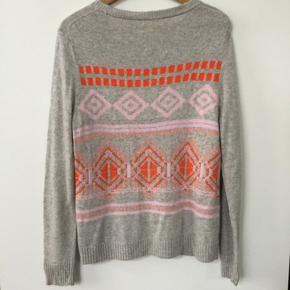 J. Crew Geometric Fair Isle Sweater - Picture 3 of 9
